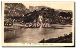 Old Postcard Bridge In Royans Lake