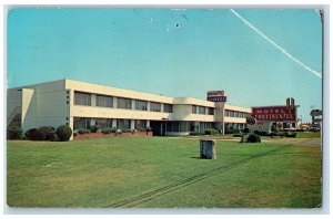 Montgomery Alaska Postcard Motel Continentel Exterior View Building 1963 Vintage