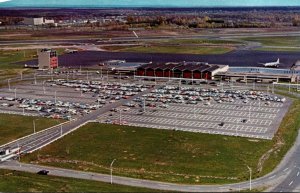 New York Syracuse Aerial View Hancock Municipal Airport