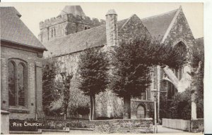 Sussex Postcard - Rye Church - Ref 9068A