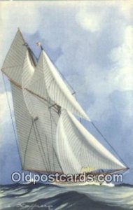 Goelette Latine De La Grande Classe Courant Sailboat Unused 