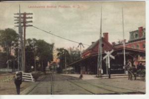 NJ   MADISON   LACKAWANNA RAILROAD DEPOT postcard