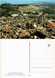 CPM AK Jerusalem Bird's eye view ISRAEL (733787)