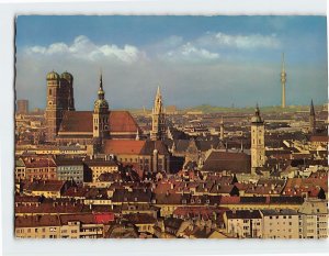 Postcard View of the Cathedral, St. Peters Church and the Town-hall, Germany