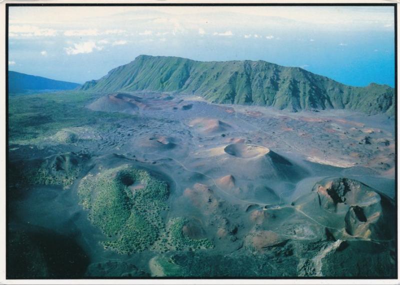 Above Maui Hawaii - Dormant Volcano Haleakala