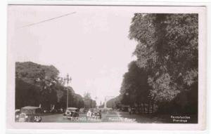 Avenida Alvear Buenos Aires Argentina RPPC postcard