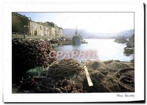 Postcard Modern Mediterranean Alain Baudry Fishing Boat Harbor