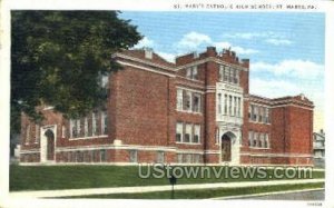 St. Mary's Catholic High School - Saint Marys, Pennsylvania PA  