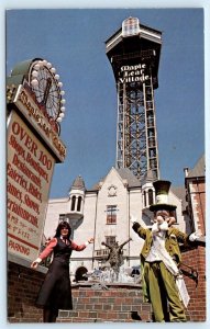 NIAGARA FALLS, Ontario Canada ~ Tower MAPLE LEAF VILLAGE c1980s  Postcard