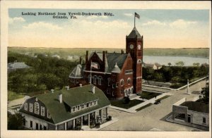 Orlando Florida FL View North from Vowell-Duckworth Bldg Vintage Postcard