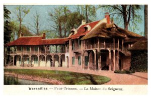 Postcard France Versailles Little TrianonThe House of the Lord