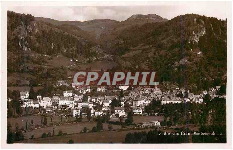 Postcard Modern Vic on Cere General view