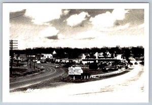 Route 66 Approach To Rolla, Missouri, Chrome Reproduction Postcard