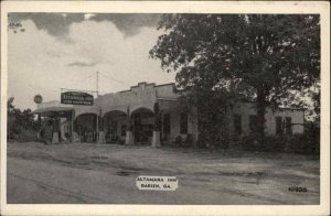 Darien Georgia GA Altamaha Inn Vintage Postcard