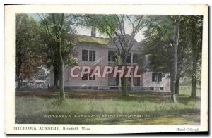 Old Postcard Hitchcock Academy Brimfield Mass