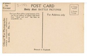 WWI - Back to Blighty. Boarding the Leave Boat