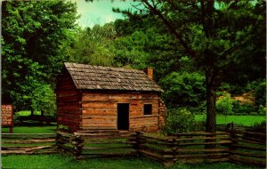 Abraham Lincoln Boyhood Home Hodgenville Kentucky KY UNP Vtg Chrome Postcard