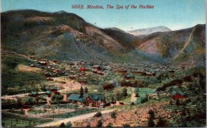 Postcard Overview of Manitou, The Spa of the Rockies, Colorado