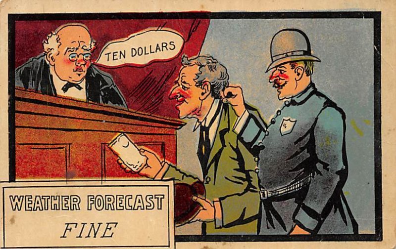 Weather Forecast Police 1913 
