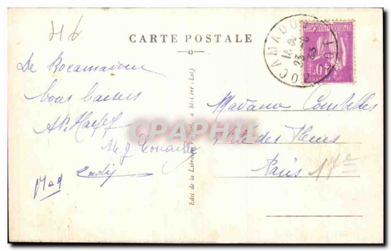 Old Postcard Lot Illustrates Rocamadour (Lot)