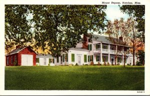 Mississippi Natchez Mount Repose Plantation House Built 1824 Curteich