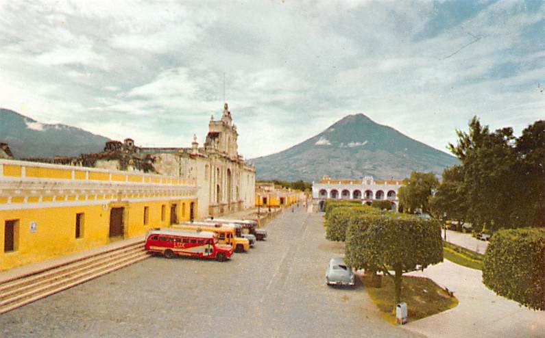 Catedral Parque Antigua Guam Unused 