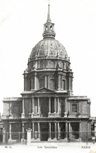 Vintage Postcard 1910's Les Invalides Paris France