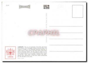 Modern Postcard Greetings from London