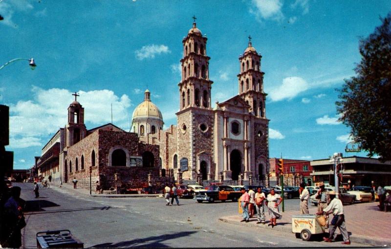 Mexico Juarez Ciudad Cathedral Of Juarez City & Antique Mission Of Nuestra Se...