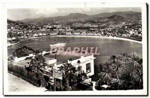 Old Postcard San Sebastian ista Desde Igueldo