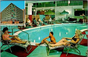Vintage Postcard DOWNTOWNER MOTOR INN St. Louis, Missouri JT6