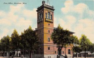 F4/ Meridian Mississippi Postcard c1910 Post Office Building