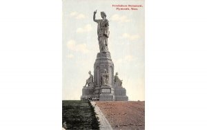 Forefathers Monument in Plymouth, Massachusetts