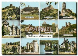 Modern Postcard Auvergne Castles