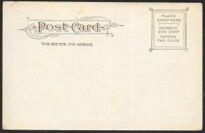 Elevated Road & Bowery New York New York Unused c1905