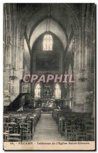 Fecamp - Church Saint Etienne - Old Postcard