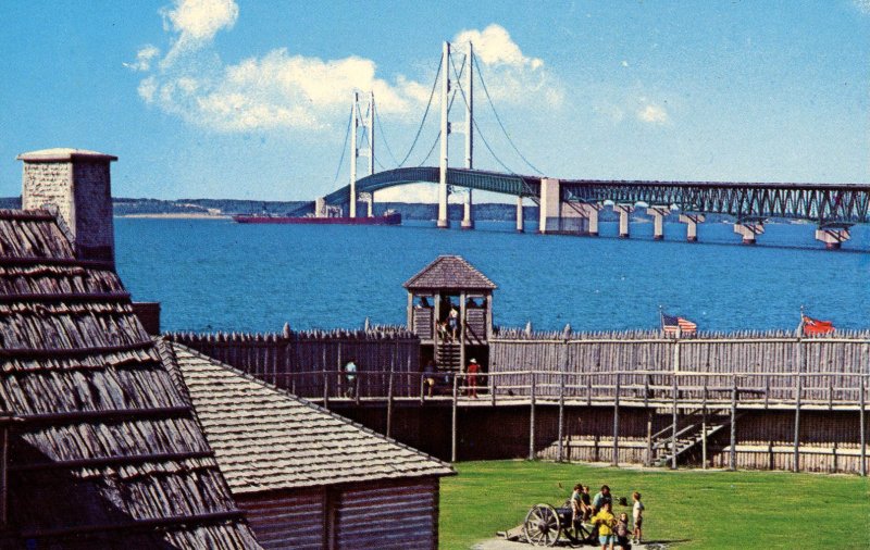 MI - Mackinaw City. Ft Michilimackinac