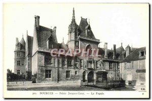 Old Postcard Bourges Palais Jacques Coeur The Facade