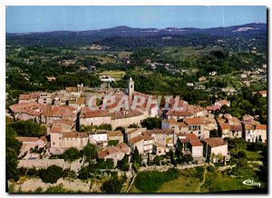 Postcard Modern Mougins Alps March General Aerial view