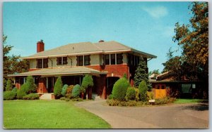 Vtg McPherson Kansas KS The Cedars Home For The Elderly Retirement Postcard