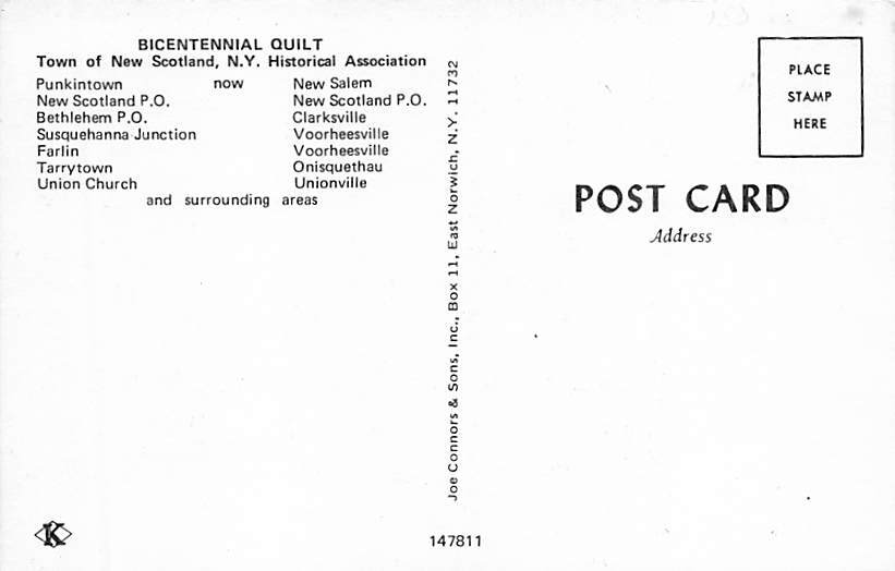 Bicentennial Quilt Bicentennial Quilt Topics Other Postcard