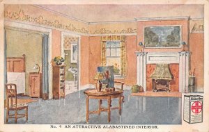 ALABASTINED INTERIOR GRAND RAPIDS MICHIGAN ADVERTISING POSTCARD (c. 1910)