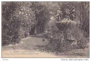 Jardin De Chevreuse, Le Vin, Vase En Bronze De Briden, Sculpteur Troyen, Troy...