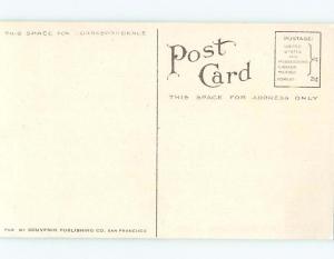 Divided-Back PENNANT POSTCARD San Francisco California CA HM5376