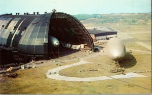 Goodyear Air Dock, Blimps Akron OH Postcard H72