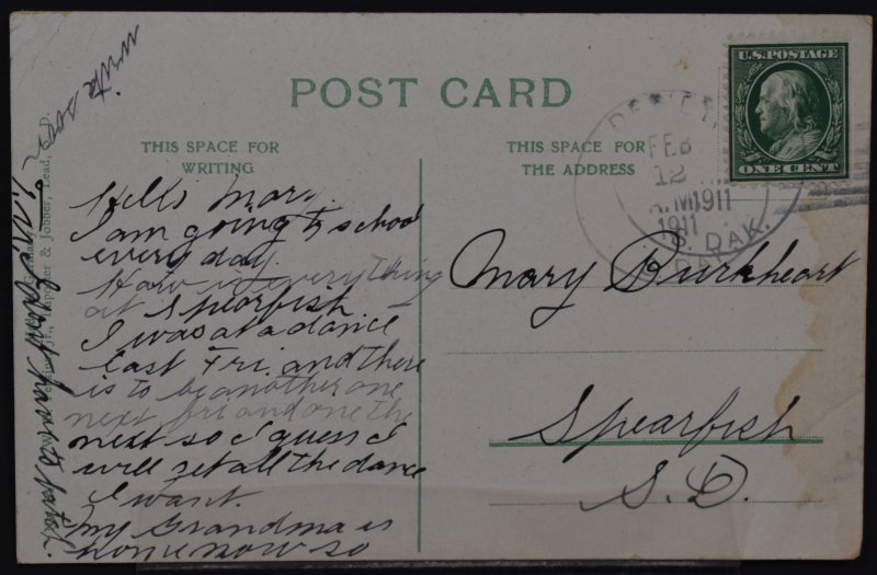 Black Hills, SD - Twin Falls - 1911