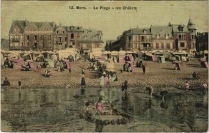 CPA MERS-les-BAINS La Plage les Chalets (18126)