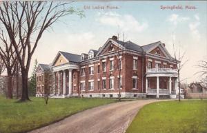 Massachusetts Springfield Old Ladies Home 1911