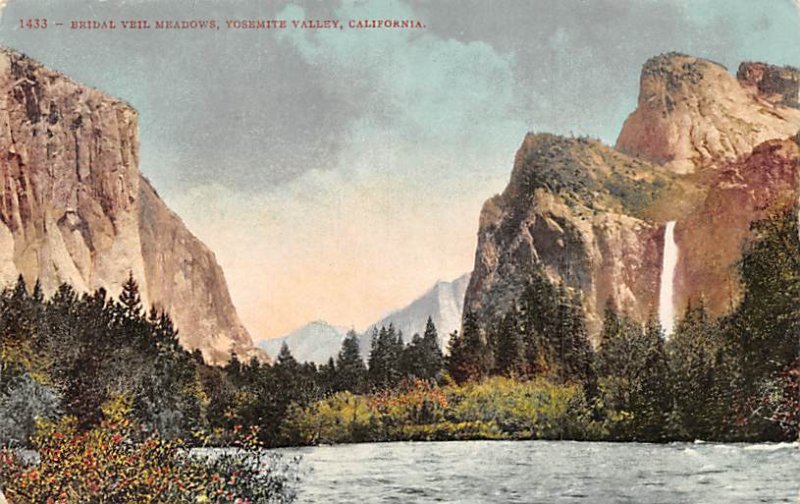 Bridal Veil Meadows Yosemite National Park CA