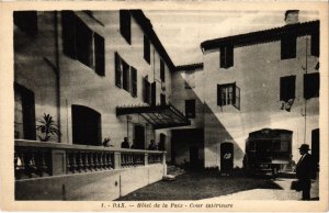 CPA DAX - Hotel de la Paix - Cour intérieure (111439)